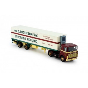 76880 - Scania 110 4x2 frigo 2 assi Broersma /1:50 TEKNO
