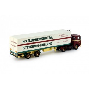 76880 - Scania 110 4x2 frigo 2 assi Broersma /1:50 TEKNO