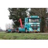 WSI01-3450 - DAF XF my17 comfort cab autotreno hooklift truck+trailer Ben Achterkamp /1:50 WSImodels