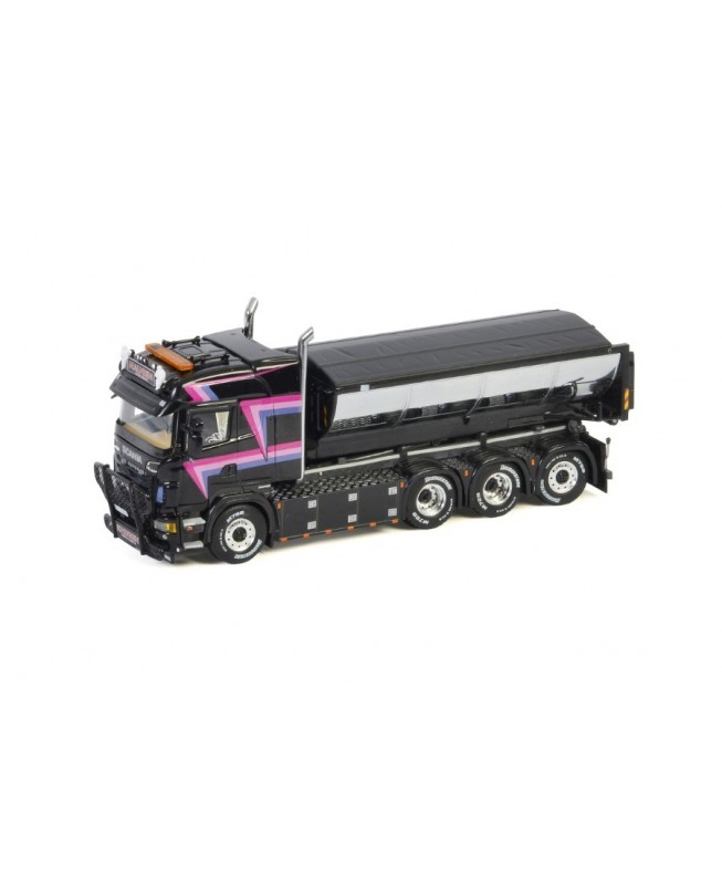 WSI01-3329 - Scania R6 Highline 8x4 scarrabile asfalto Haugen /1:50 WSImodels