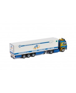 WSI01-3337 - Scania Serie3 4x2 reefer trailer 3axle Kropfeld /1:50 WSImodels