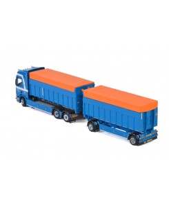 WSI01-3198 - Scania R Highline container-combi 5axle Van Deuveren Transport /1:50 WSImodels
