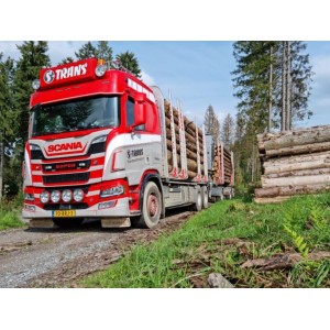 82362 - Scania NGR650 combi wood-transport S-trans /1:50 TEKNO
