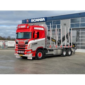 82362 - Scania NGR650 combi wood-transport S-trans /1:50 TEKNO