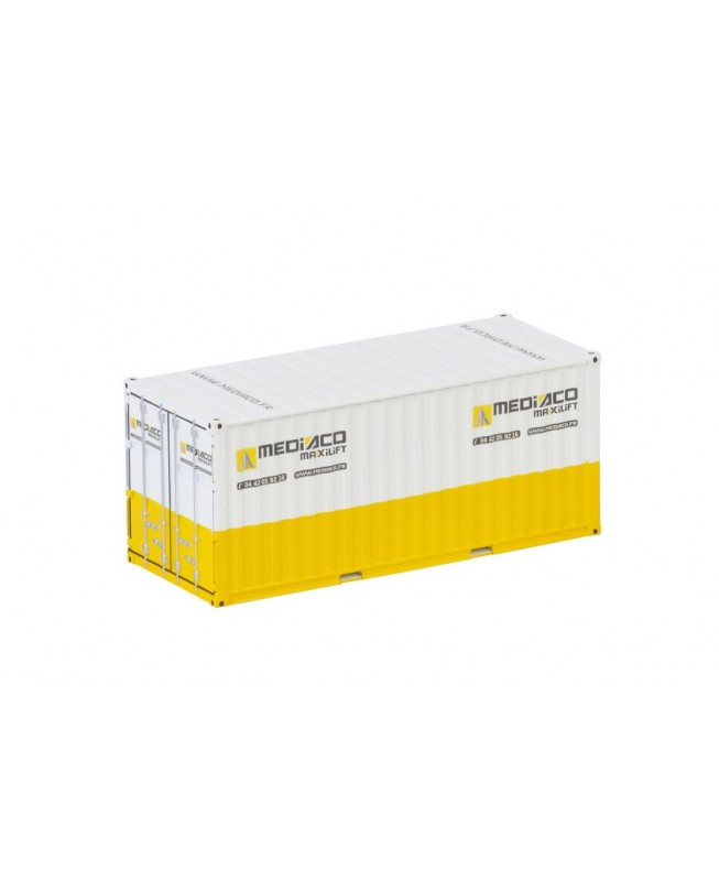 WSI01-3492 - 20ft container MEDIACO /1:50 WSImodels