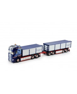 74904 - Scania S Highline truck + trailer Brian Nielsen - Godfather /1:50 TEKNO
