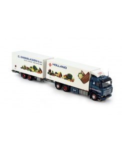 80970 - Scania serie3 Topline truck+trailer Zwan Disselkoen /1:50 TEKNO