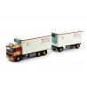 81274 - Volvo F12 reefer truck combi trailer Torben Rafn /1:50 TEKNO