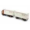 81274 - Volvo F12 autotreno frigorifero Torben Rafn /1:50 TEKNO
