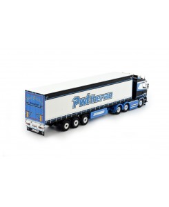 81487 - Scania R Streamline 6x2 centinato PWT Peter Wouters /1:50 TEKNO