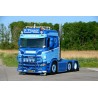 82171 - Scania SR650 combi road-train P. Visser + 3 container 20ft Marsk /1:50 TEKNO