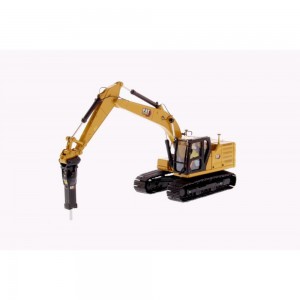 DM85657 - Caterpillar 323 (next gen) escavatore cingolato con accessori /1:50 Diecast Masters