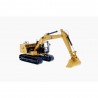 DM85657 - Caterpillar 323 (next gen) escavatore cingolato con accessori /1:50 Diecast Masters