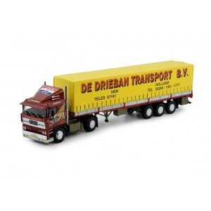 81527 - DAF 3300 4x2 classic trailer Drieban /1:50 TEKNO