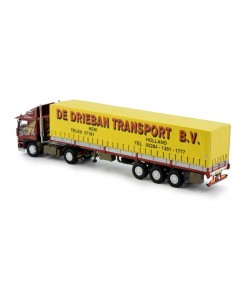 81527 - DAF 3300 4x2 classic trailer Drieban /1:50 TEKNO