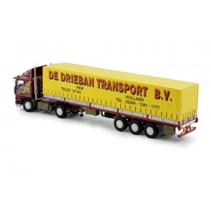 81527 - DAF 3300 4x2 classic trailer Drieban /1:50 TEKNO