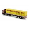 81527 - DAF 3300 4x2 classic trailer centinato Drieban /1:50 TEKNO