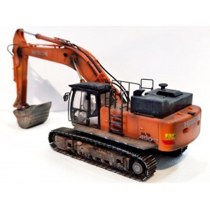 WM023 - Hitachi Zaxis 490 LCH tracked excavator - weathered series /1:50 giftmodels