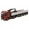 WSI01-3640 - DAF XF SC my17 4x2 brick-trailer Jaco Stam /1:50 WSImodels