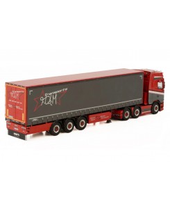 WSI01-3543 - Scania S Highline 6x2 Transports F.L.A.M. curtainside 3axle /1:50 WSImodels