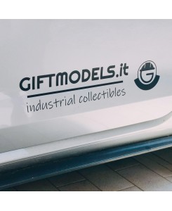 GIFTMODELS 35x7cm pre-spaced sticker kit - BLACK