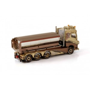 WSI01-3139 - Volvo FH4 Globetrotter hooklift asphalt container Per Broddes /1:50 WSImodels