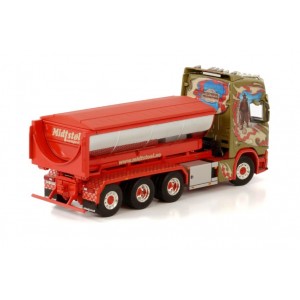 WSI01-3673 - Scania CR20H 8x4 scarrabile asfalto Midstol /1:50 WSImodels