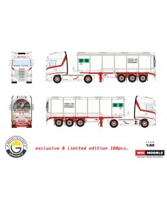 WSI02-3024 - Iveco S-Way High 4x2 liquid-tank trailer Sartori /1:50 WSImodels