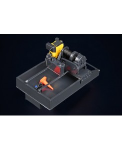 33-0192 - ballast box with winch - GREY /1:50 IMCmodels