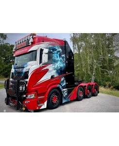 32-0220 - Scania CS20H 8x4 Tapani Trucking /1:50 IMCmodels