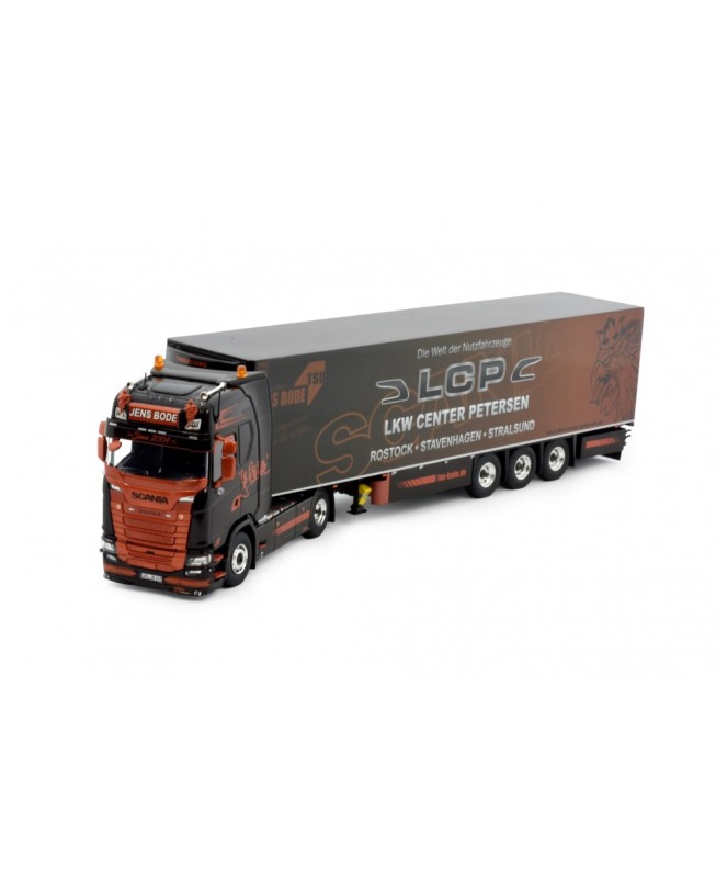 82247 - Scania NGS Highline 4x2 reefer trailer Jens Bode /1:50 TEKNO