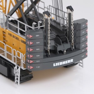 Liebherr HS8130 Litronic escavatore a fune con benna diaframmi / 1:50 NZG