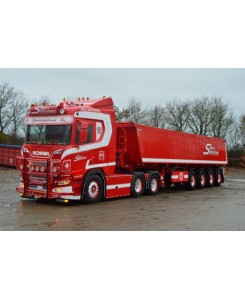 83555 - Scania NGR 6x4 danish tipper 4axle Sejer & Sonnichsen /1:50 TEKNO