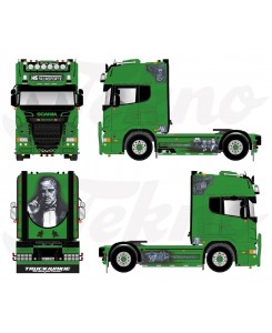 83321 - Scania R Topline 4x2 WS Transporte /1:50 TEKNO