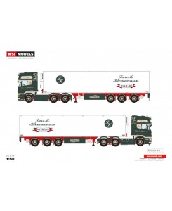 WSI01-3852 - Scania R5 Topline 6x2 frigo Lars Klemmensen /1:50 WSImodels
