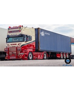 83532 - Scania R Topline 4x2 40ft container Contlift /1:50 TEKNO