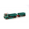 WSI01-3450 - DAF XF my17 comfort cab autotreno hooklift truck+trailer Ben Achterkamp /1:50 WSImodels