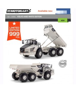 MR300092 VOLVO A40D dumper - White /1:50 Motorart