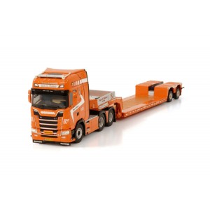 WSI01-3861 - Scania CS20H 6x2 lowloader 2axle Tage E.Nielsen /1:50 WSImodels