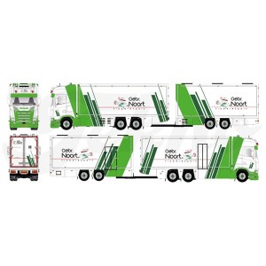 84060 - Scania 650S-V8 Highline reefer combi Noort /1:50 TEKNO