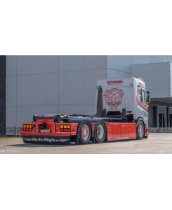 WSI01-4018 - Scania R 6x2 autotreno scarrabile container 40m3 Bob Peeters /1:50 WSImodels