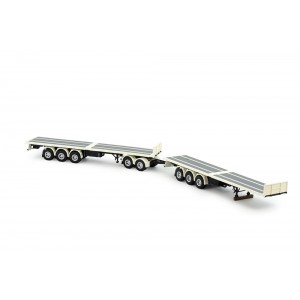 82836 - Australian white flatbed trailer combi-set /1:50 TEKNO