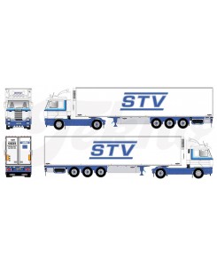 82628 - Scania 143-450 frigo STV /1:50 TEKNO