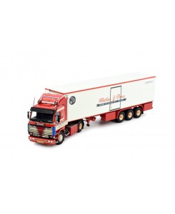 81661 - Scania 143-450 reefer trailer 12,5m J. Bram Matthias /1:50 TEKNO