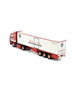 81661 - Scania 143-450 reefer trailer 12,5m J. Bram Matthias /1:50 TEKNO