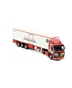 81661 - Scania 143-450 frigo 12,5m J. Bram Matthias /1:50 TEKNO