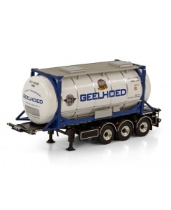 WSI01-3965 - 20ft Tankcontainer trailer Geelhoed /1:50 WSImodels