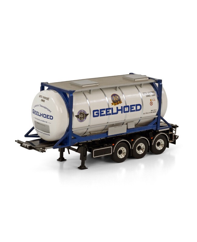WSI01-3965 - 20ft Tankcontainer trailer Geelhoed /1:50 WSImodels
