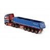 83539 - Volvo FH4 6x2 tipper trailer 4axle Ernst Jacobsen /1:50 TEKNO