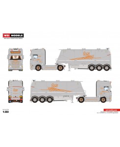 WSI01-3935 - Scania Streamline Topline 4x2 Omeps Tom van Steenkiste /1:50 WSImodels